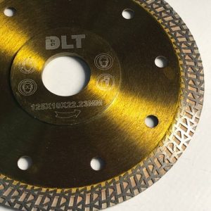 Алмазный диск DLT №6 (Turbo-Y), 125мм (синий)