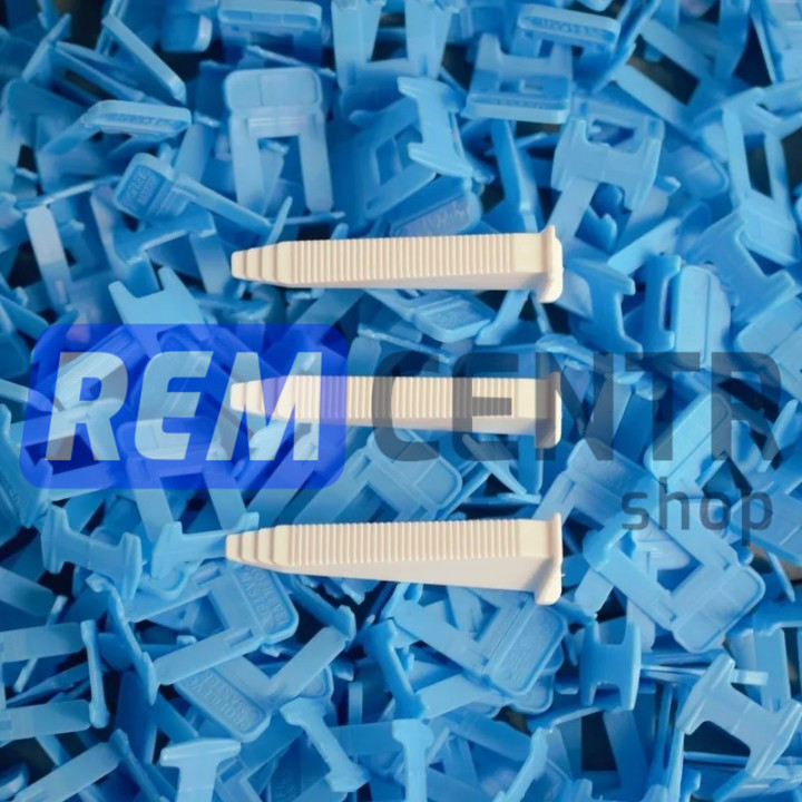 Зажим для выравнивания плитки Profi Level Master 1 мм, 300 шт — изображение 4