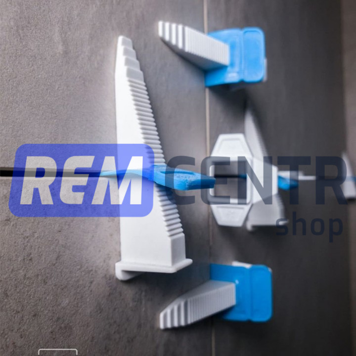 Зажим для выравнивания плитки Profi Level Master 1 мм, 300 шт — изображение 7