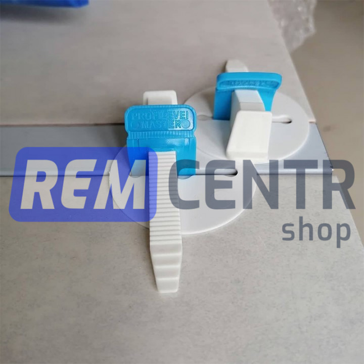 Зажим для выравнивания плитки Profi Level Master 1 мм, 300 шт — изображение 9