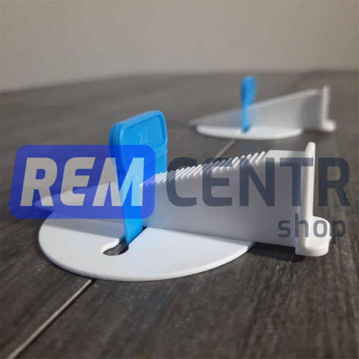 Зажим для выравнивания плитки Profi Level Master 1 мм, 300 шт — изображение 10