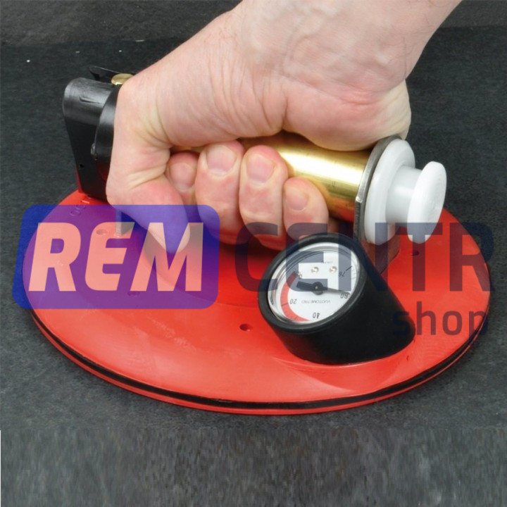 Вакуумная присоска Montolit 300-76 для гладкой и структурной плитки, Ø8 дюймов, 120кг — изображение 7