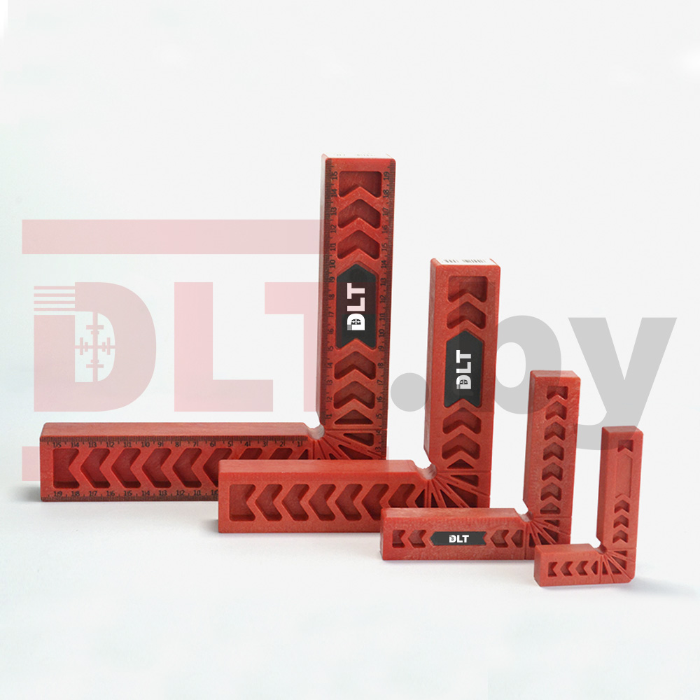 Набор столярных пластиковых угольников DLT, 5 штук, 60x30мм, арт.86703 — изображение 5