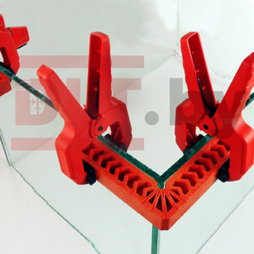 Набор столярных пластиковых угольников DLT, 5 штук, 60x30мм, арт.86703 — изображение 8