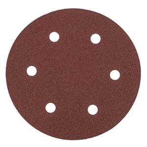 Шлифовальный круг 225мм (упаковка 10шт) 6 отверстий, P100