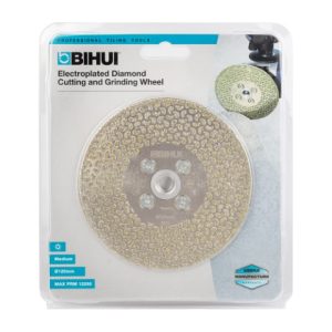 Универсальный шлифовально-отрезной алмазный диск  BIHUI GALVANIC, арт.DCWME5
