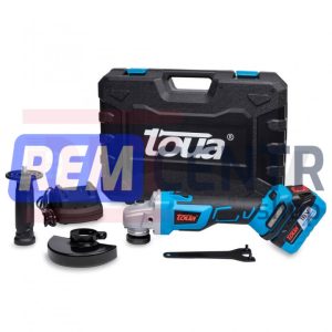 Аккумуляторная болгарка (УШМ) Toua DBLAG115 БЕСЩЕТОЧНЫЙ ДВИГАТЕЛЬ