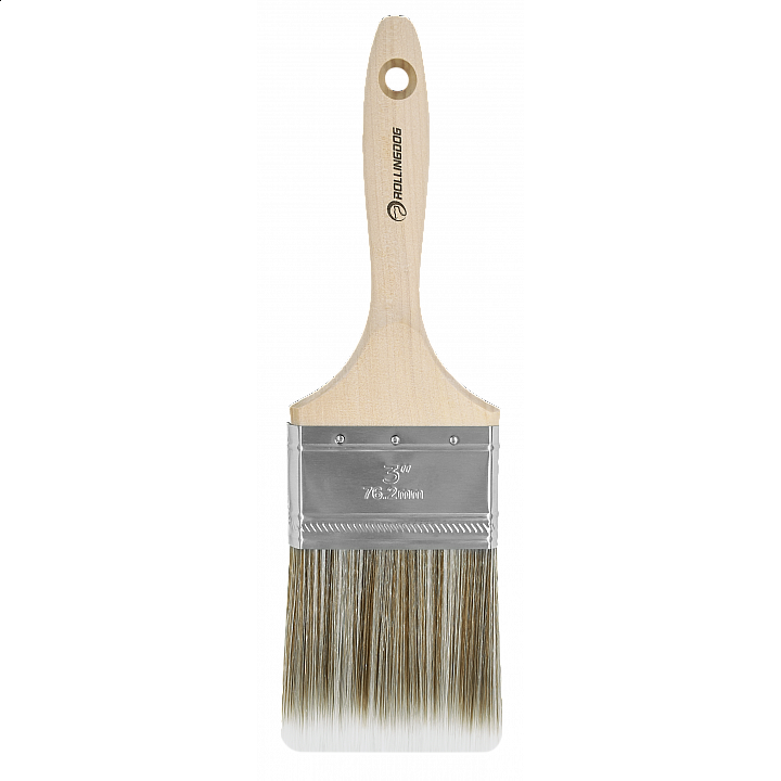 Кисть Rollingdog W1000 75мм, прямой срез, синтетика, серия Professional, арт.10191