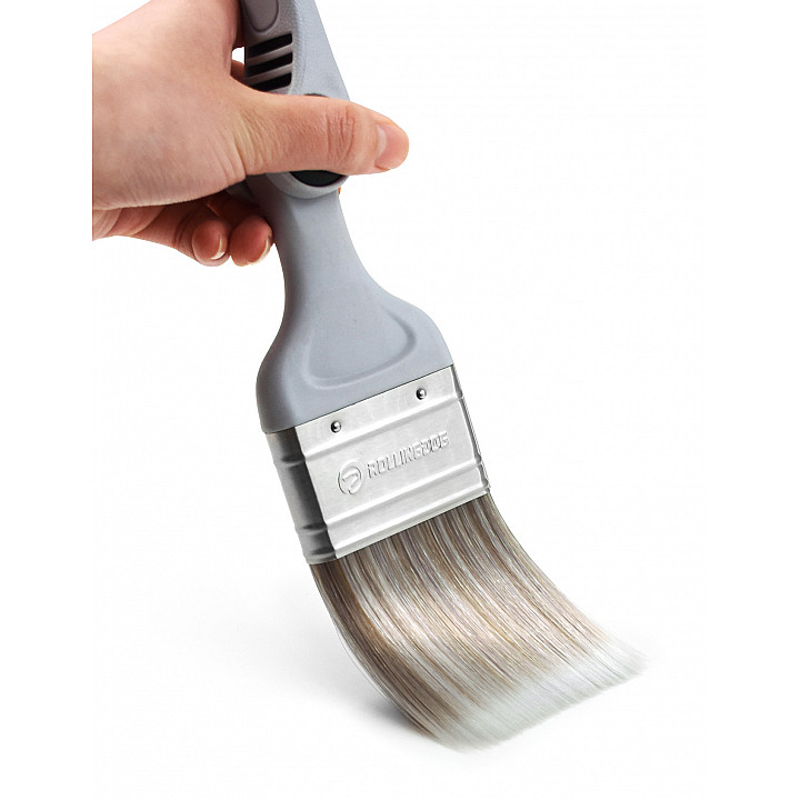 Кисть поворотная Rollingdog 63.5мм, прямой срез, синтетика, серия Professional, арт.10502 — изображение 6