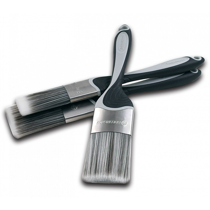 Набор кистей Rollingdog 37/50/62мм, синтетика серия Professional, арт.10545