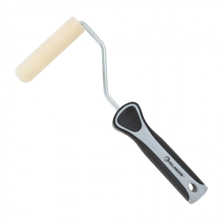 Валик с бюгелем Rollingdog HI-SHEEN 100мм, ворс 5мм, велюр, арт.60082