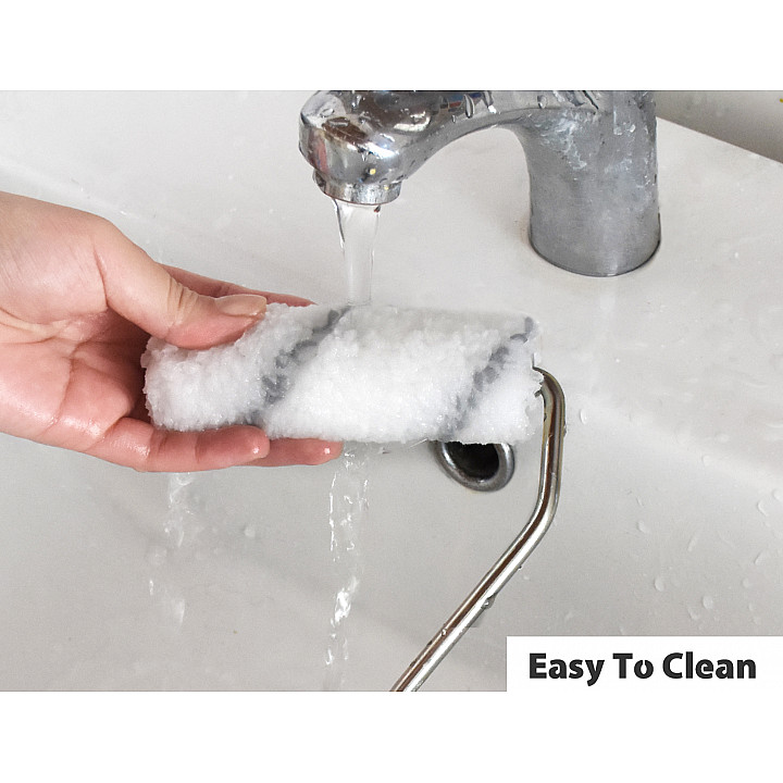 Набор валиков с бюгелем Rollingdog 100мм, ворс 12мм, полиэстер/полиамид, арт.60264 — изображение 3