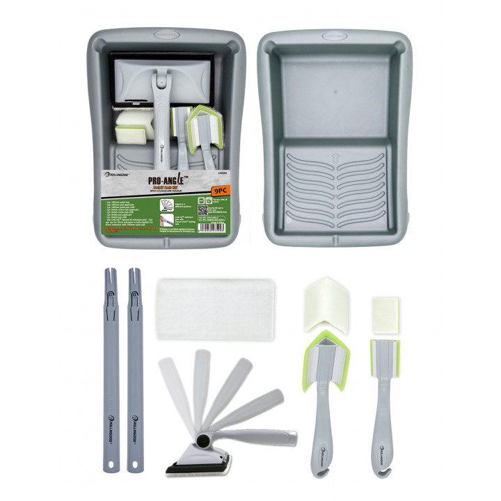 Набор малярный Rollingdog PRO-ANGLE (9 предметов), серия Professional, арт.70205 — изображение 10