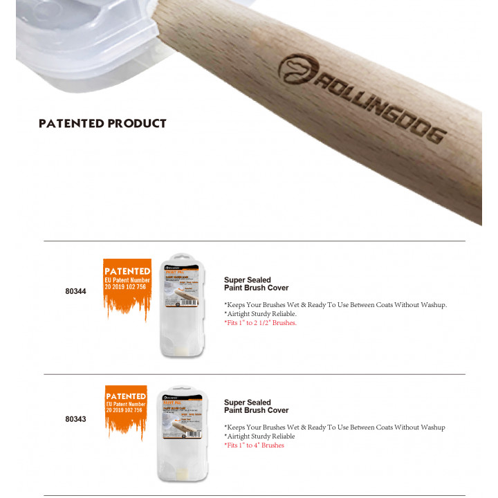 Защитный кейс для малярных кистей Rollingdog, арт.80344 — изображение 2