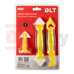 Набор шпателей для затирки герметика DLT арт.8139