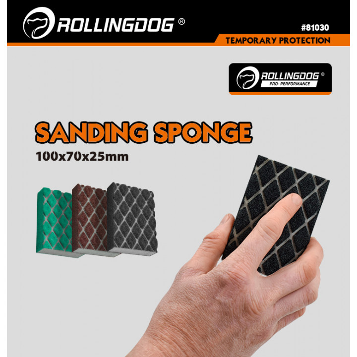 Абразивная губка Rollingdog Р60, арт.90164 — изображение 3