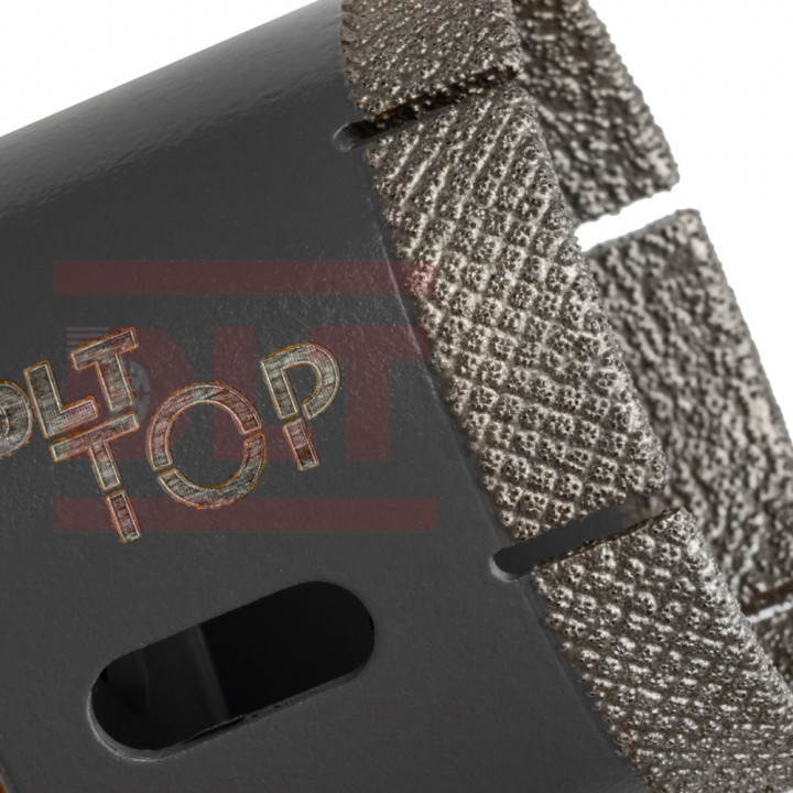 Коронка алмазная для керамогранита и камня DLT TOP, 45мм