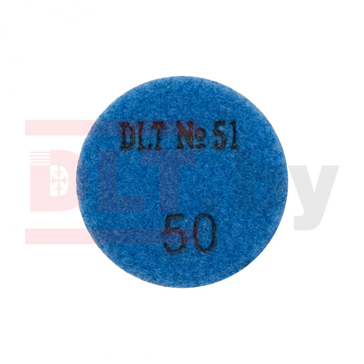 Алмазный гибкий шлифовальный круг для гравёра DLT №51, #50, 50мм — изображение 2